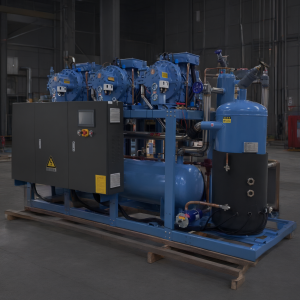 Screw Type Refrigeration Unit